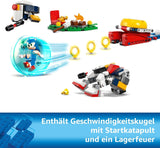 LEGO Sonic the Hedgehog Sonics Showdown At The Campfire Game Jouet pour enfants et fans de jeux vidéo Ensemble de construction pour garçons et filles 7 ans Ensemble d'aventure à collectionner 77001 Jeux de construction Beuche den LEGO-Store