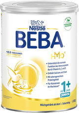 Boisson lactée BEBA Junior 1+ à partir de 1 an, Avec HMO, Teneur en protéines adaptée à l'âge, Lactose uniquement, Sans huile de palme, Sans huile de poisson, Aliments pour tout-petits, Lait en poudre pour bébé, Lot de 3 (3 x 800 g)