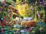 Ravensburger Puzzle 12000696 - Idylle au bord de l'eau - Puzzle de 1500 pièces pour adultes et enfants de plus de 14 ans, puzzle à motif de tigre Puzzle Naty Shop Nouveau design