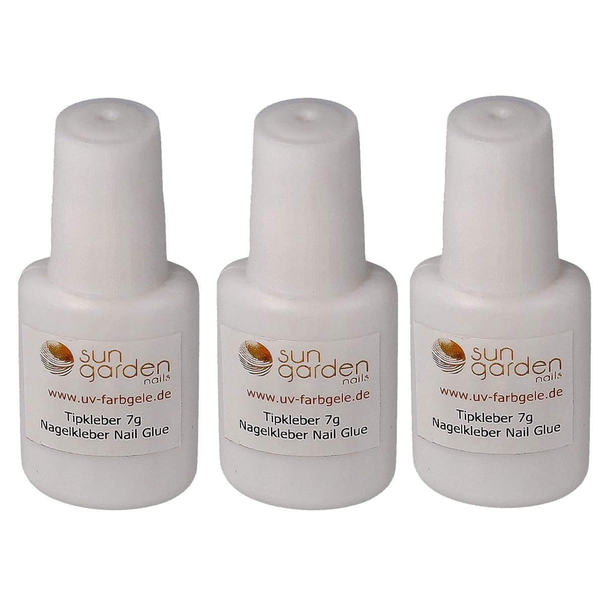 Sun Garden Nails Tipbox 500 Tips Incl. 3 Conseils Colle Conseils Nail Tips Colle - Modelage Ongles
