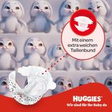 Couches pour bébé Huggies Little Movers, motif Disney, taille 4, 150 pièces (3 x 50), boîte mensuelle