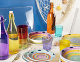 Service de table Excelsa Esprit, céramique, multicolore, 18 pièces