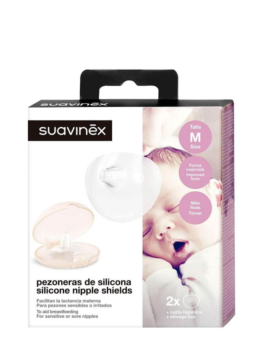 Suavinex 3304105 - Brustwarzenschutz 2Er Pack/Accessoires Transparents Alimentation et Allaitement Bebe Naty Shop