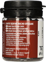 Browin Copeaux de chêne fortement torréfiés 20 g - Flocons, bâtonnets de chêne fins pour aromatiser l'alcool, arômes Brown Naty Shop 20 g hautement torréfiés - Flocons