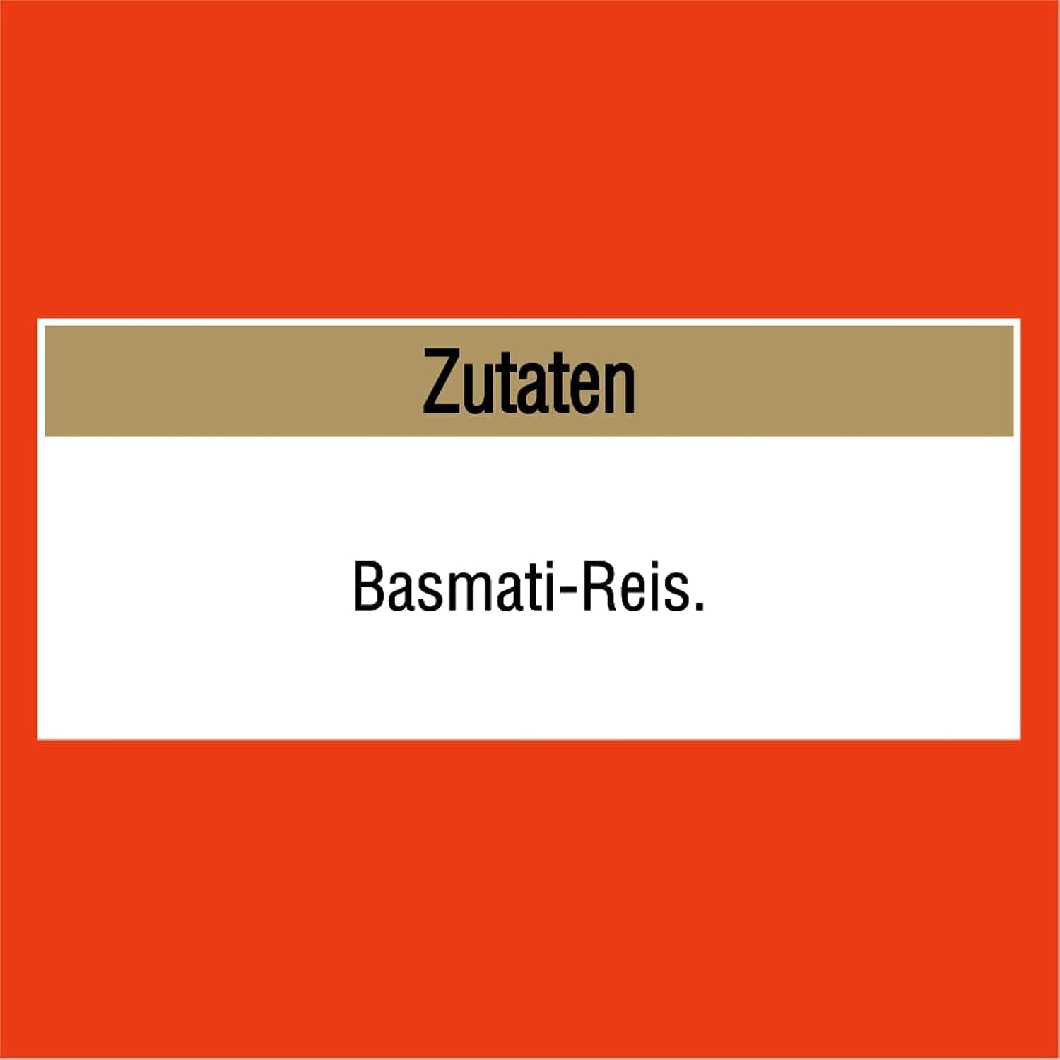 Ben's Original Riz Basmati, faire bouillir dans un sac pendant 10 minutes, 6 paquets (6 x 1 kg)