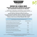- Graines de chia bio 3 kg - Graines oléagineuses brutes bio, source de protéines et de fibres, naturellement sans gluten, idéales pour les salades ou pâtisseries enrichies, emballage pratique