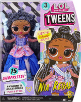 Mdr Surprise ! Tweens Fashion Doll Série 3 - Poupée NIA Regal 15 cm avec surprises : tenues extravagantes, accessoires et plus encore. Excellent cadeau de collection pour garçons et filles de 18 ans et plus 584087