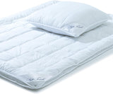 Aqua-Textil Soft Touch Parure enfant Couette 100 X 135 Cm 250G et 350G avec oreiller 40 X 60 Cm 150G Couette 4 saisons Climatisée Couettes et couettes Oeko-Tex Naty Shop 155X220 Cm + 1X 80X80 Cm 4 saisons
