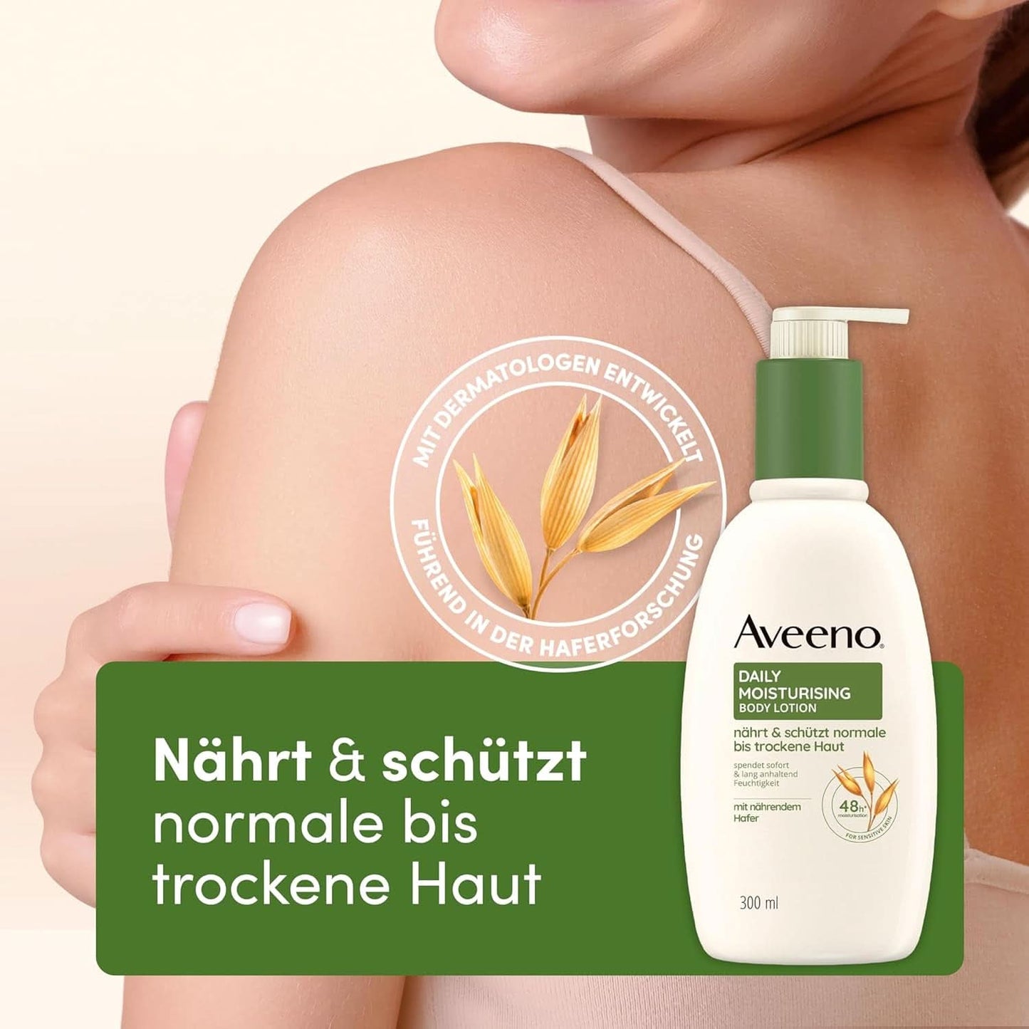 Lotion corporelle hydratante quotidienne Aveeno, 300 ml Cosmétiques et beauté Naty Shop