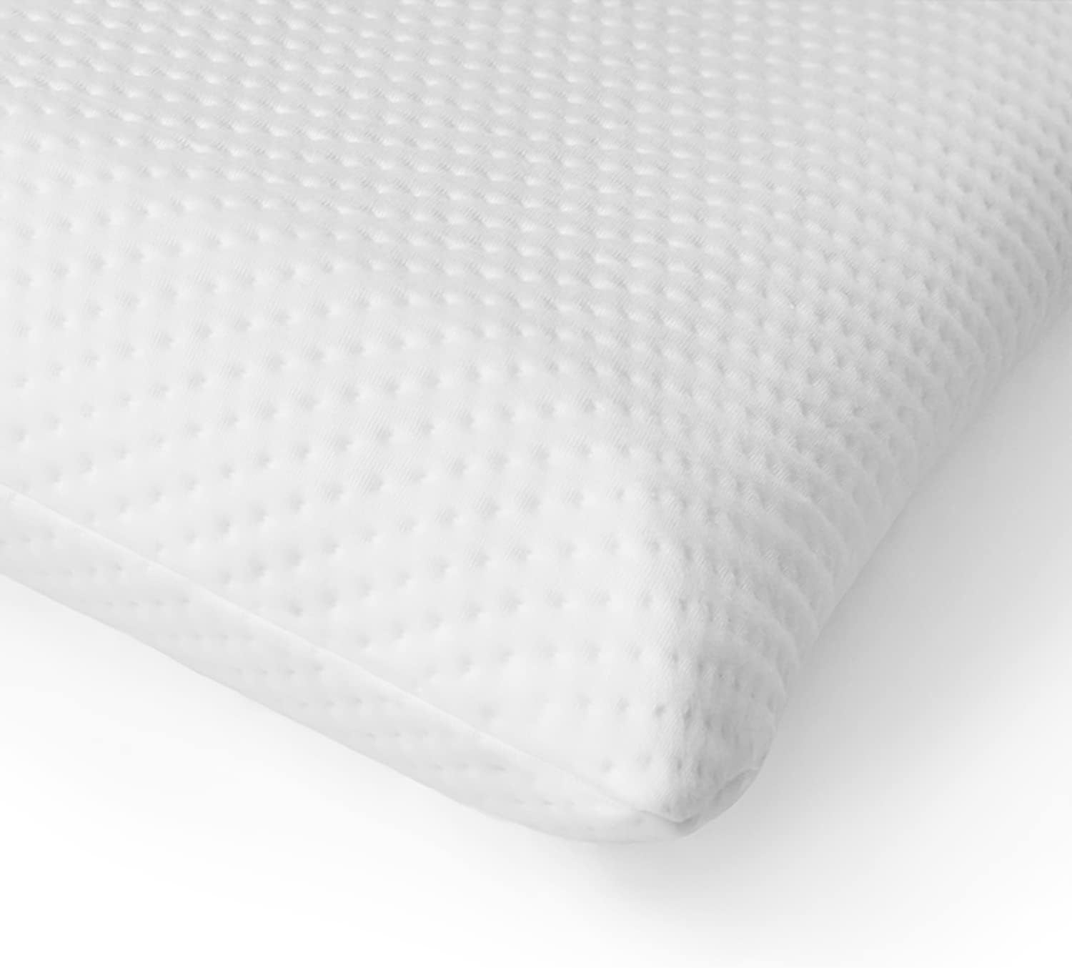 Mister Sandman Oreiller ergonomique 40 x 80, oreiller cervical avec taie d'oreiller confortable, oreiller en viscose parfait pour dormir sur le ventre, sur le dos et sur le côté, oreiller en mousse à mémoire de forme