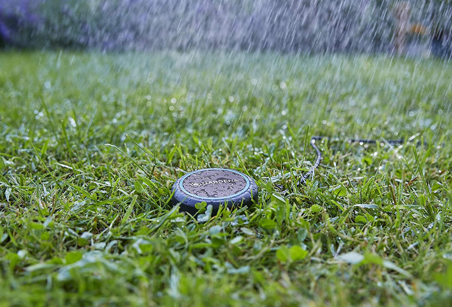 Rallonge Gardena (10 m) pour capteur de pluie et capteur d'humidité du sol, câble de connexion avec système Easy Click, extensible jusqu'à 105 m, pour utilisation hors sol et sous sol (01868-20)