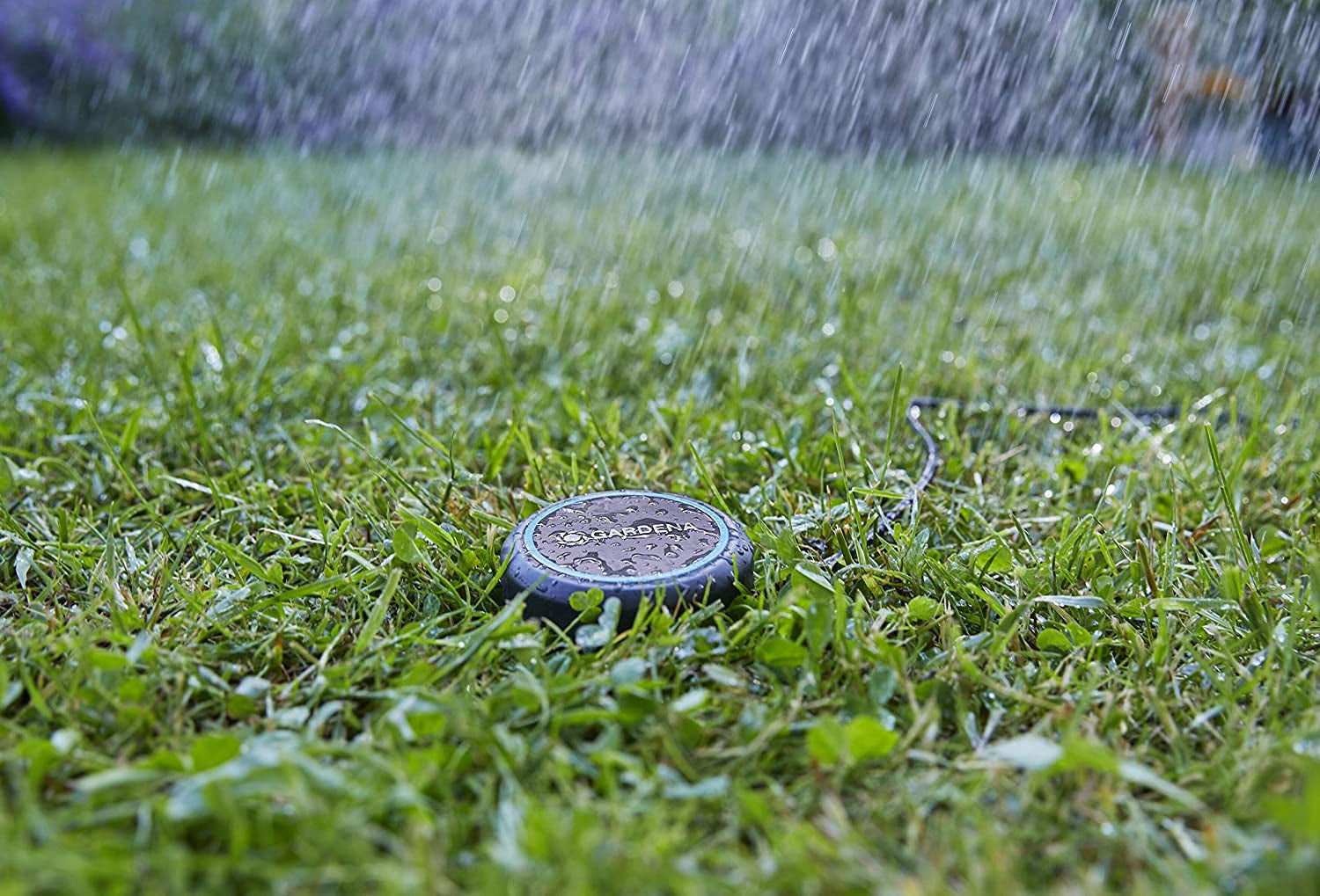 Rallonge Gardena (10 m) pour capteur de pluie et capteur d'humidité du sol, câble de connexion avec système Easy Click, extensible jusqu'à 105 m, pour utilisation hors sol et sous sol (01868-20)