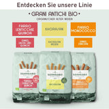 Pâtes Penne Rigate Bio N.91 - 500g Pâtes de blé allégées - Source de fibres et de protéines