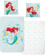 Linge de lit enfant, divers personnages de dessins animés, 100% coton Linge de lit - enfant Naty Shop Ariel