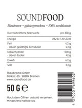 Bleuets | myrtilles lyophilisées, entières d'Allemagne | régional = 100% Allemagne du Nord | récolte 2024, 40 g produits déshydratés Naty Shop