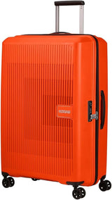 American Tourister Aerostep - Spinner L, Valise extensible, 77 cm, 101,5/109 L, Orange (Bright Orange) Bagages et équipement de voyage Naty Shop
