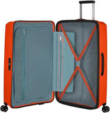 American Tourister Aerostep - Spinner L, Valise extensible, 77 cm, 101,5/109 L, Orange (Bright Orange) Bagages et équipement de voyage Naty Shop