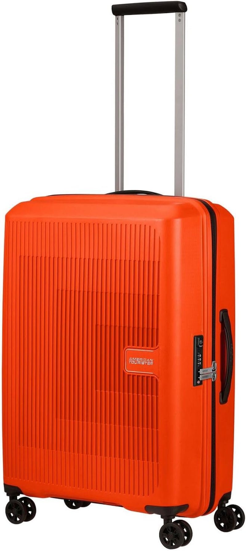 American Tourister Aerostep - Spinner L, Valise Extensible, 77 cm, 101,5/109 L, Orange (Orange Vif) Bagages et Équipement de Voyage Naty Shop Orange (Orange Vif) M (67 Cm - 66,5/72,5 L)