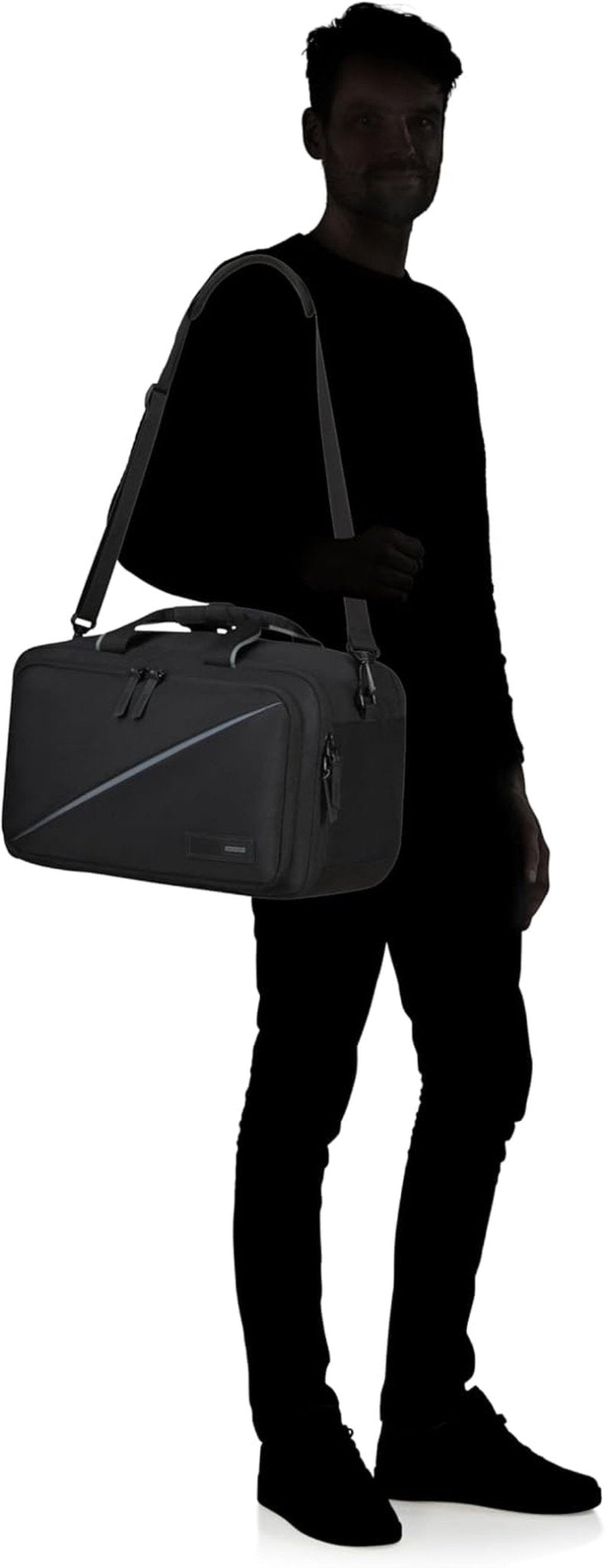 American Tourister Take2Cabin - Sac de voyage 3 voies Ryanair, 40 cm, 25 L, Noir (Black) Bagages et équipement de voyage Naty Shop