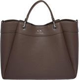 Armani Exchange Essential for Women, Wave, Argent Imprimé Logo Shopping L Sacs Femme Naty Shop Liquor