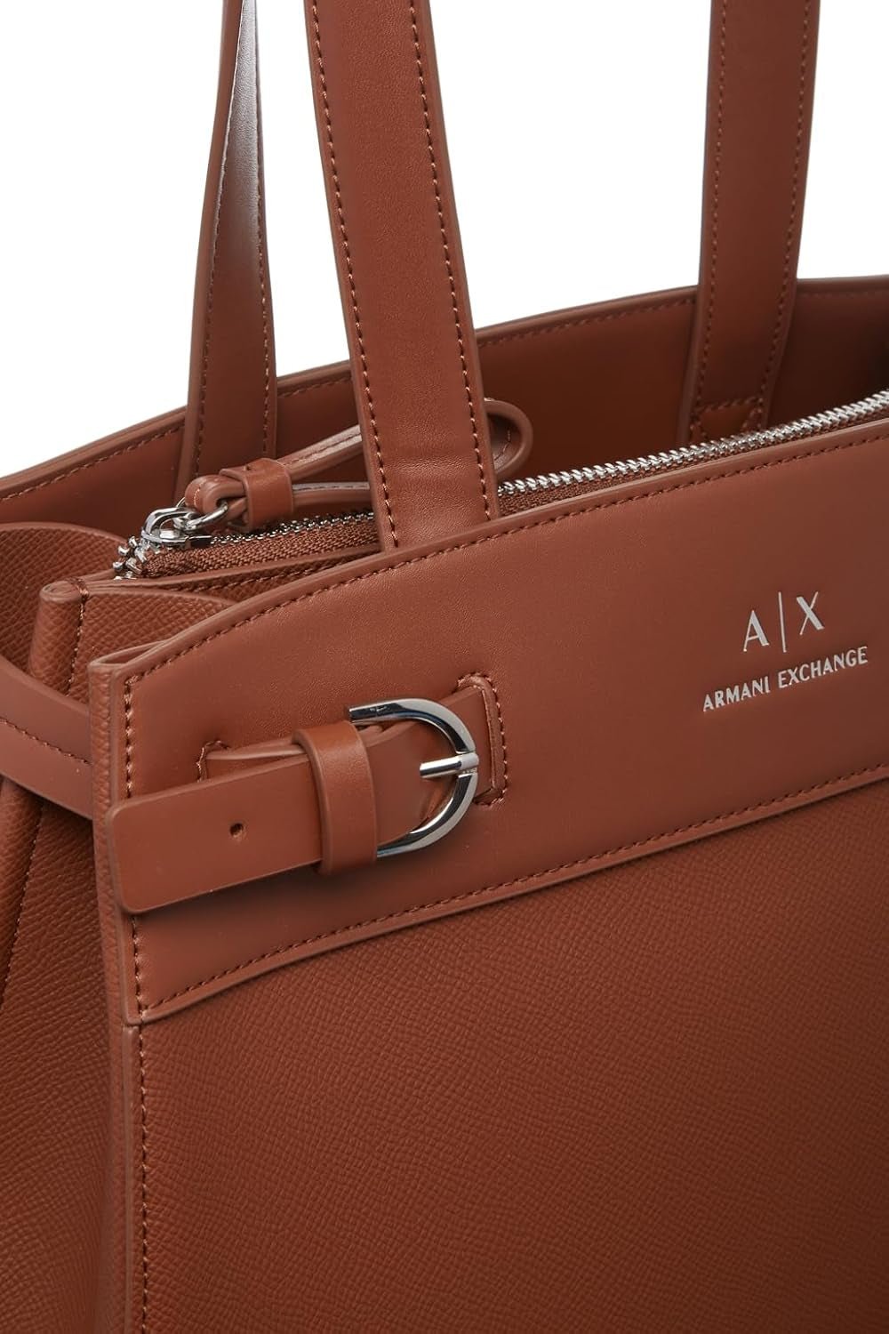 Armani Exchange Essential, Milano 91, Double Bucke L Tote Bag Femme Naty Shop Sacs