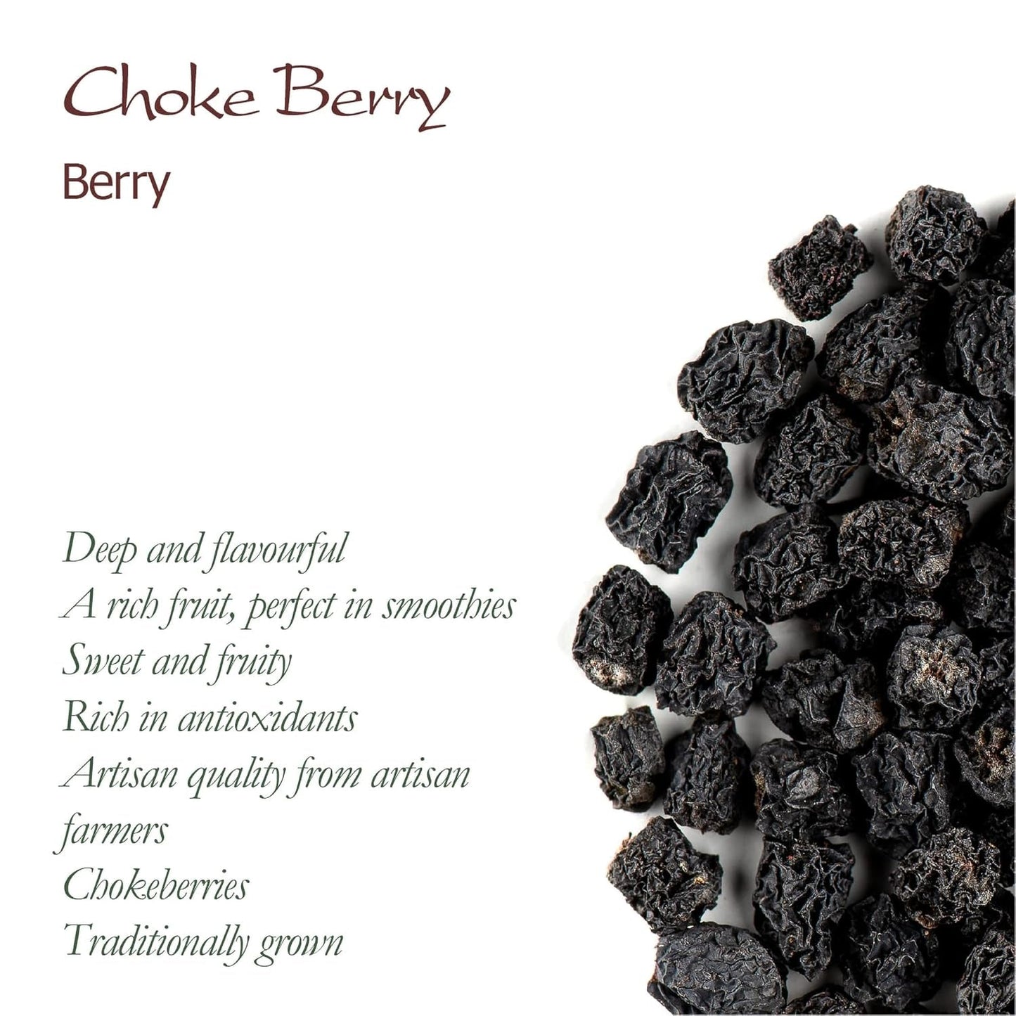 Baies d'Aronia séchées - Baies d'Aronia séchées - Baies d'Aronia séchées Baies d'Aronia séchées Baies d'Aronia séchées Produits déshydratés Naty Shop