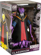Assassination Classroom Purple Koro Sensei SFC Figurine à collectionner en PVC 7,8 pouces de hauteur Anime et statue à manches Décoration d'intérieur Chambre Bureau Cadeau Statues et sculptures Naty Shop