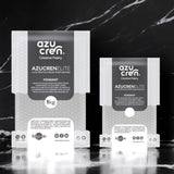 Azucren, Rouleau Fondant, Rouleau Fondant Gris, Facile à Utiliser, Lisse, Flexible, Doux et Pliable, Parfait pour la Décoration de Gâteaux, Halal, Casher, Sans Gluten, Arôme Citron (250G) Pâte à Sucre Naty Shop