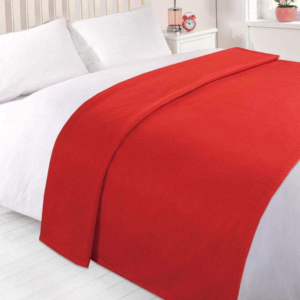 DREAMSCENE plaid, couvre-lit, fuchsia Lits et Couvertures Besuche den DREAMSCENE-Store Rouge 200 X 240 Cm