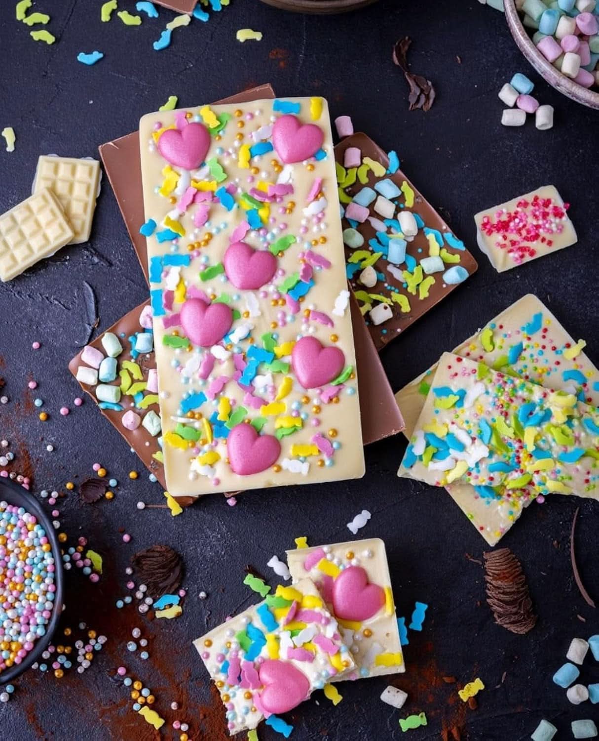 RUF Mini Marshmallows, couleurs pastel, 45 grammes Naty Shop