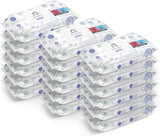 Naty Shop Mama Bear Sensitive Lingettes pour bébé, non parfumées 56 pièces (paquet de 18)
