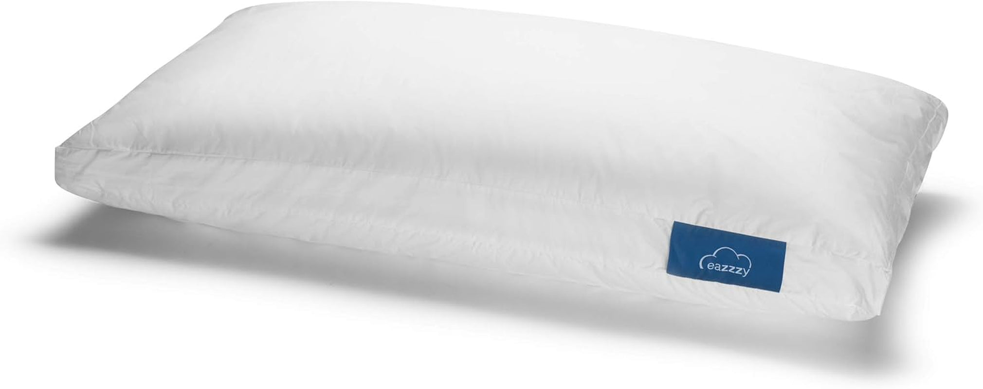 Oreiller Genius, coton, eazzy 40x80 cm - oreiller orthopédique pour un sommeil réparateur, en fibre de lait avec aloe vera - adapté aux personnes allergiques, avec soutien, oreiller cervical certifié Oeko-TEX, blanc, A19202