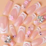 9 couleurs autocollants pour ongles français autocollants pour ongles français auto-adhésif feuille d'ongle ongles français autocollants dégradés pointe française autocollants pour ongles nail art autocollants de conception d'ongle accessoires pour ongles
