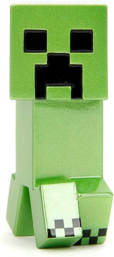 Jada Toys Ensemble de figurines Minecraft (4 pièces) en métal - Figurines à collectionner Minecraft Caves & Cliffs (Steve, Alex, Creeper et Warden) pour les joueurs et les collectionneurs 8+ 6 cm chacune Figurines Naty Shop