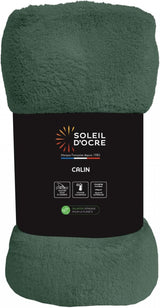 Soleil D'Ocre, couverture flanelle, 220 X 240 Cm, kaki Couettes et couettes Naty Shop Titre par défaut