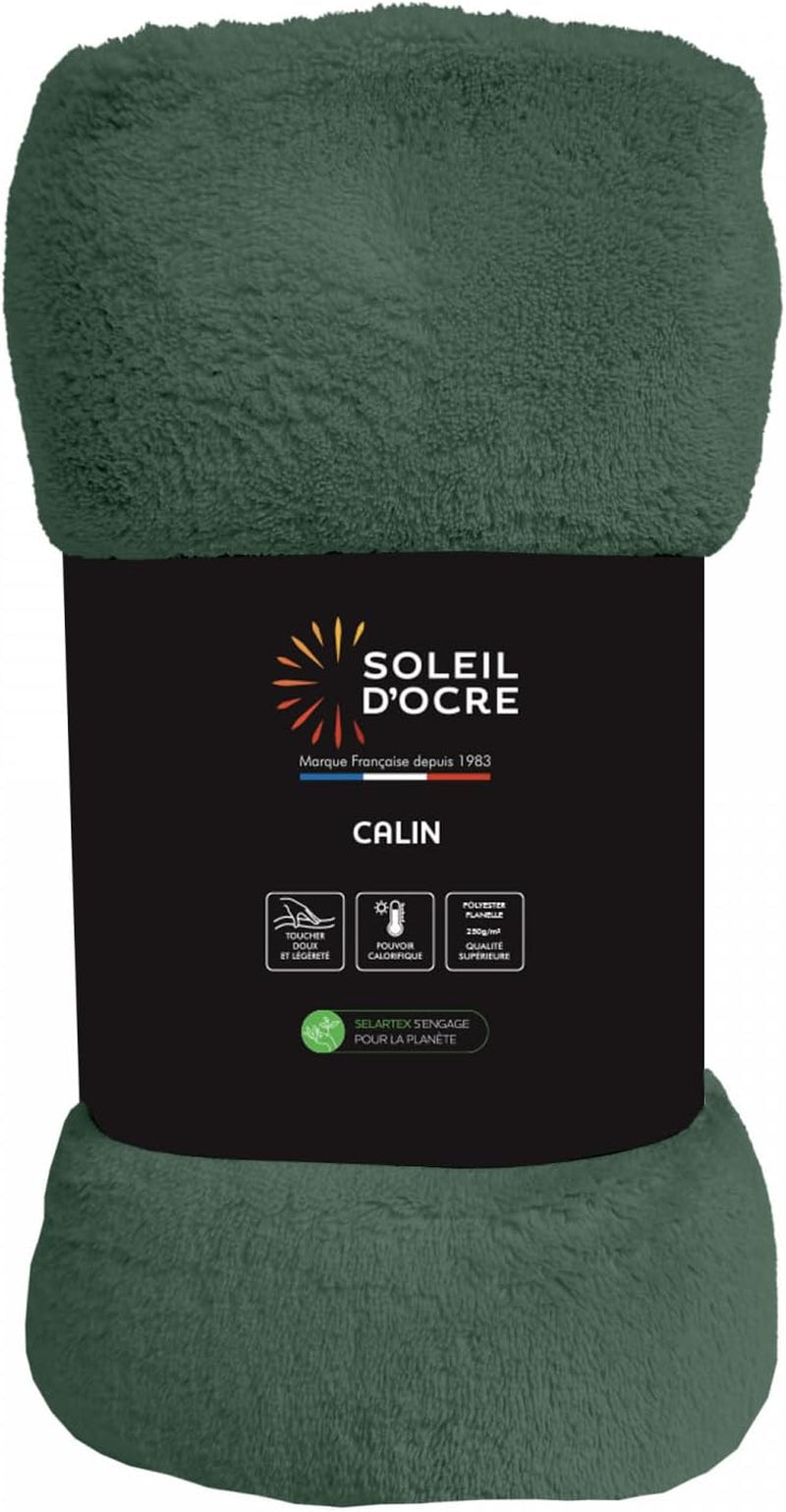 Soleil D'Ocre, couverture flanelle, 220 X 240 Cm, Calin, marron Couettes et couettes Naty Shop Persimon 180 X 220 Cm
