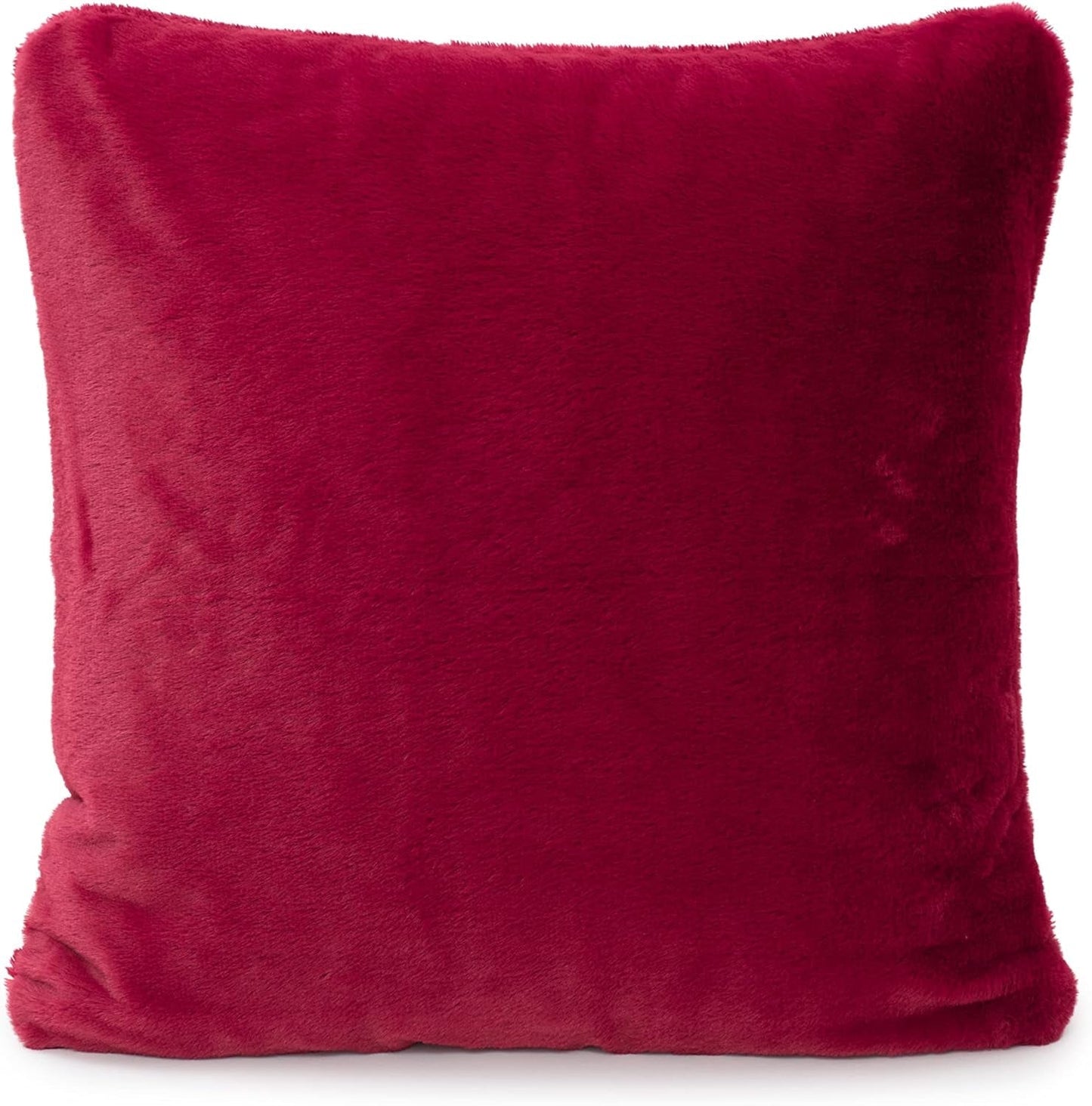 Gözze - Taie d'oreiller confortable, Merino Feeling, 50X50 Cm - Lits et couvertures vert foncé Besuche den Gözze-Store Rouge carmin