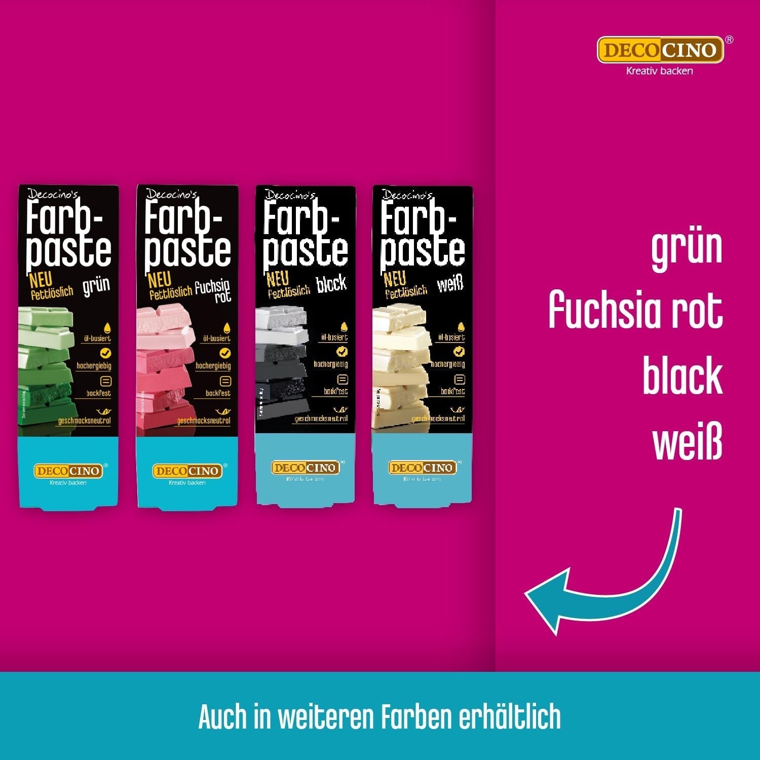 DECOCINO Pâte colorante liposoluble jaune - 15 g - Colorant alimentaire à base d'huile, idéal pour colorer le chocolat, la crème au beurre, le fondant ou la pâte à biscuits