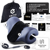 Civière de cou avec chaleur, Civière de cou pour douleurs cervicales, Civière de cou pour maux de tête, Cou nuageux pour étirement du cou, Orthopédie Oreillers orthopédiques cervicaux Naty Shop