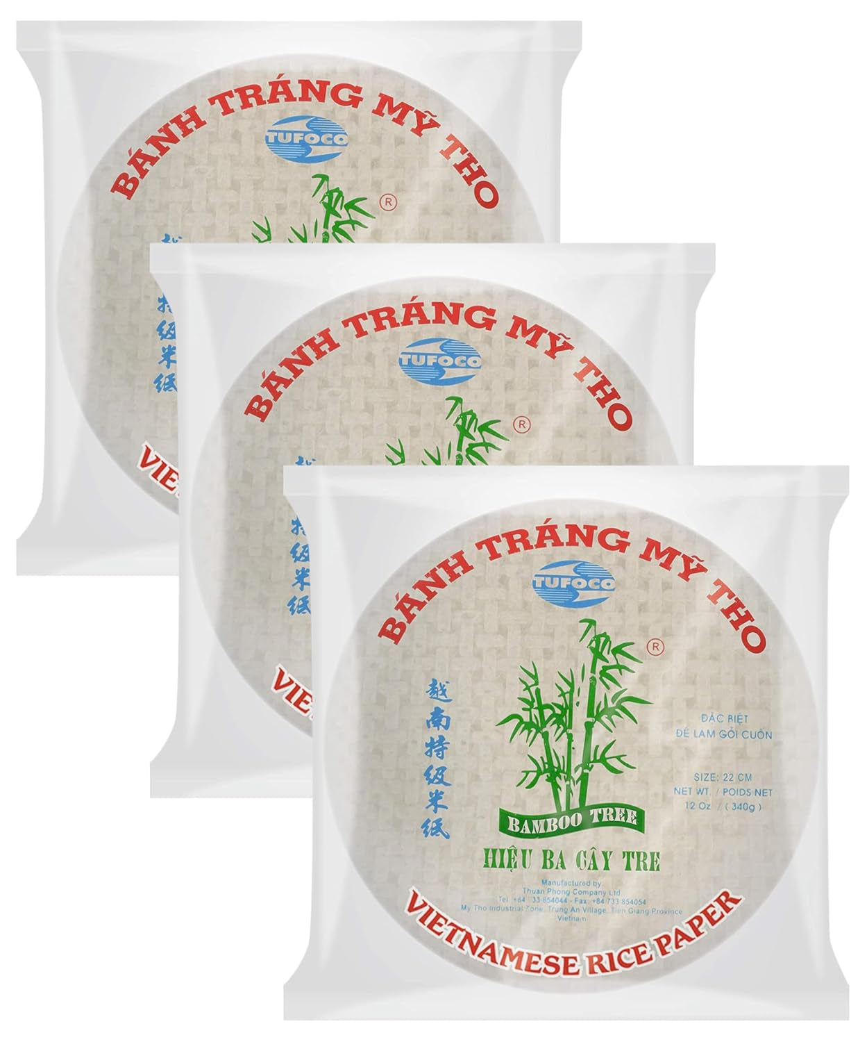 BAMBOU - Papier de riz 31 cm. (Rouleaux d'été) - 1 x 340 gr