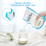 Edibaby, Sachets pour lait maternel, 100 pièces, Stérilisés, sans BPA Accessoires Alimentation et Allaitement Bebe Naty Shop