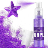 Spray de Paillettes Comestibles - 22G Paillettes Comestibles, Poudre de Paillettes Comestible pour Boissons, Décorations de Gâteaux, Macarons - Poudre de Paillettes Colorantes Alimentaires, Paillettes Comestibles pour Cocktails, Muffins (Rose)