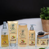 - Spray démêlant, soin, sans rinçage et silicone, huiles d'olive, karité & argan, démêle, répare et nourrit - cheveux secs et abîmés - 150 ml Produits démêlants cheveux Naty Shop