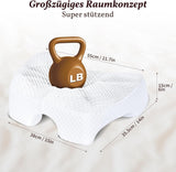 SAHEYER Oreiller pour dormeur latéral avec bras, oreiller orthopédique ergonomique, oreiller en mousse à mémoire de forme pour le cou et les épaules, oreiller cervical avec bras multi-angles pour de nombreuses positions de sommeil (blanc) Oreillers orthopédiques cervicaux Naty Shop