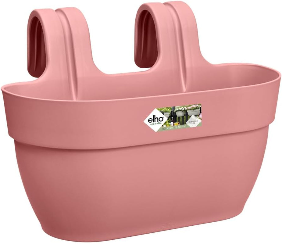 elho Vibia Campana Easy Hanger M 36 - Pot pour balcon et extérieur - Ø 36,0 x H 26,5 cm - Noir/Anthracite