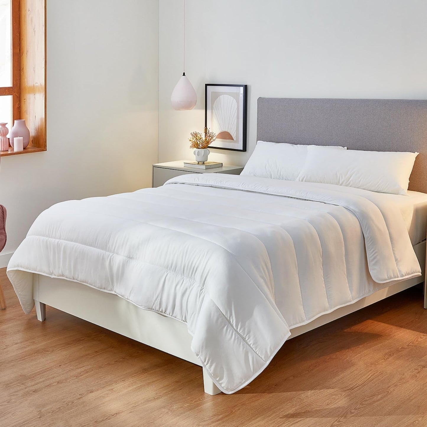 Pikolin Home - Drap personnalisable 100% coton, respirant, durable et résistant Couettes et couettes Naty Shop