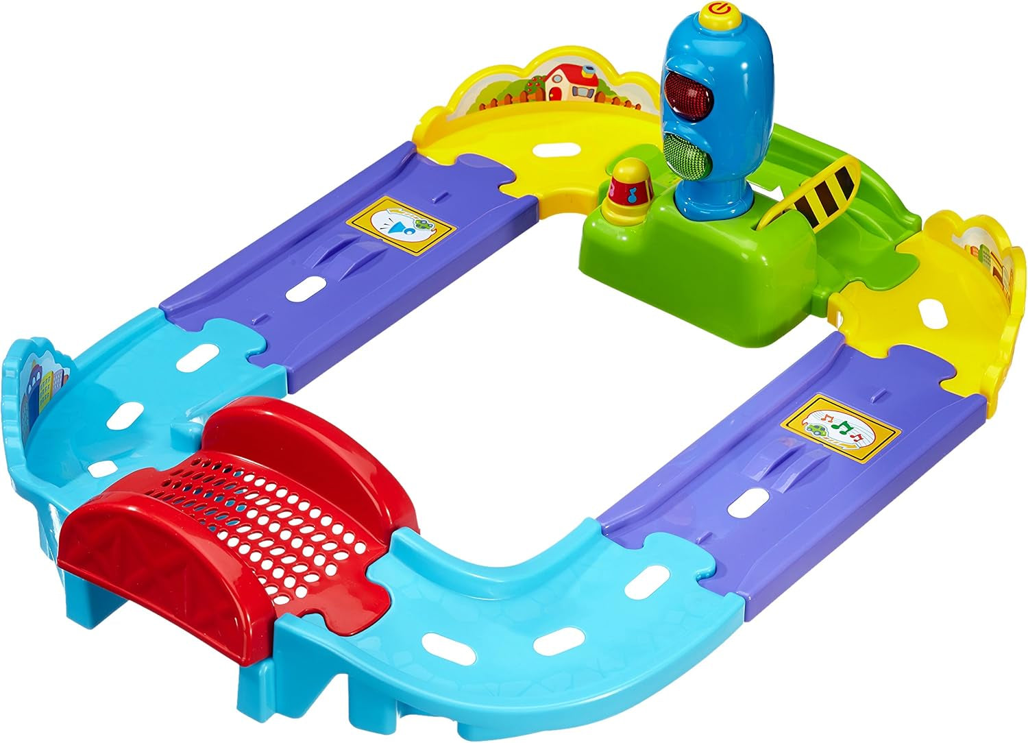 Baby 80-127804 - TUT TUT Baby Speedster - Road Set & 80-517004 TUT TUT Baby Speedster Ambulance Jouet pour enfants, multicolore Bebe Toys Naty Shop