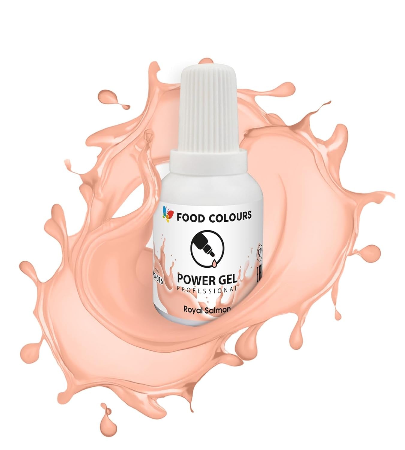 Colorant alimentaire en gel, beige, couleur champagne, 20 g. Colorant alimentaire pour une large gamme d'applications pour la décoration de gâteaux, tartelettes, crème, génoise, glaçage royal, macarons.