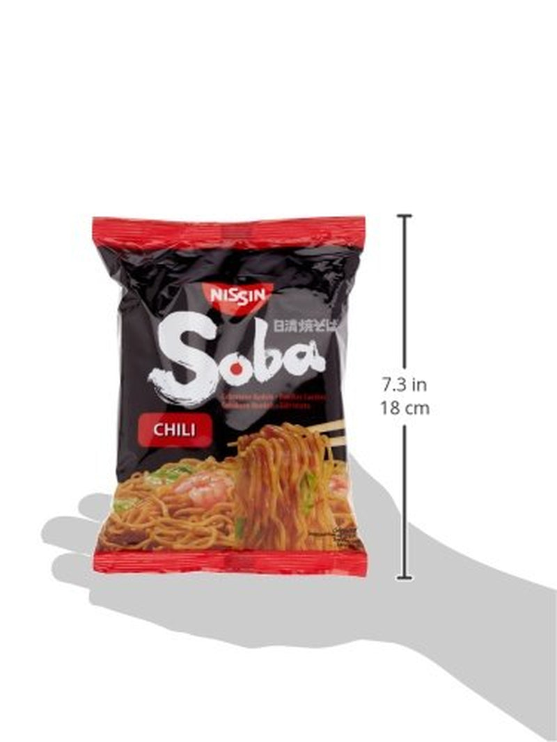 Nouilles de blé Nissin frites à saveur de chili, 111 g