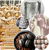 Paillettes comestibles liquides – 6 couleurs métalliques, poudre de paillettes comestibles liquides pour décoration de gâteaux, pâtisserie, macarons – colorant alimentaire métallique, couleurs pailletées pour biscuits, fondants, gâteaux, muffins